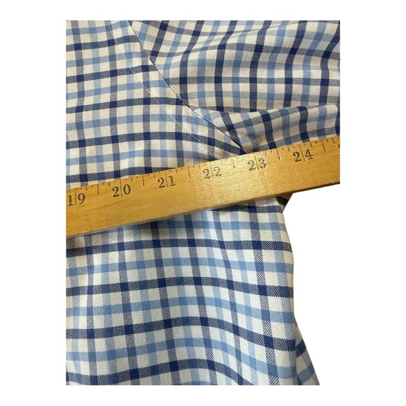 Ralph Lauren Mens Shirts Blue White Gingham Check Button Down Size Large - Picture 7 of 12